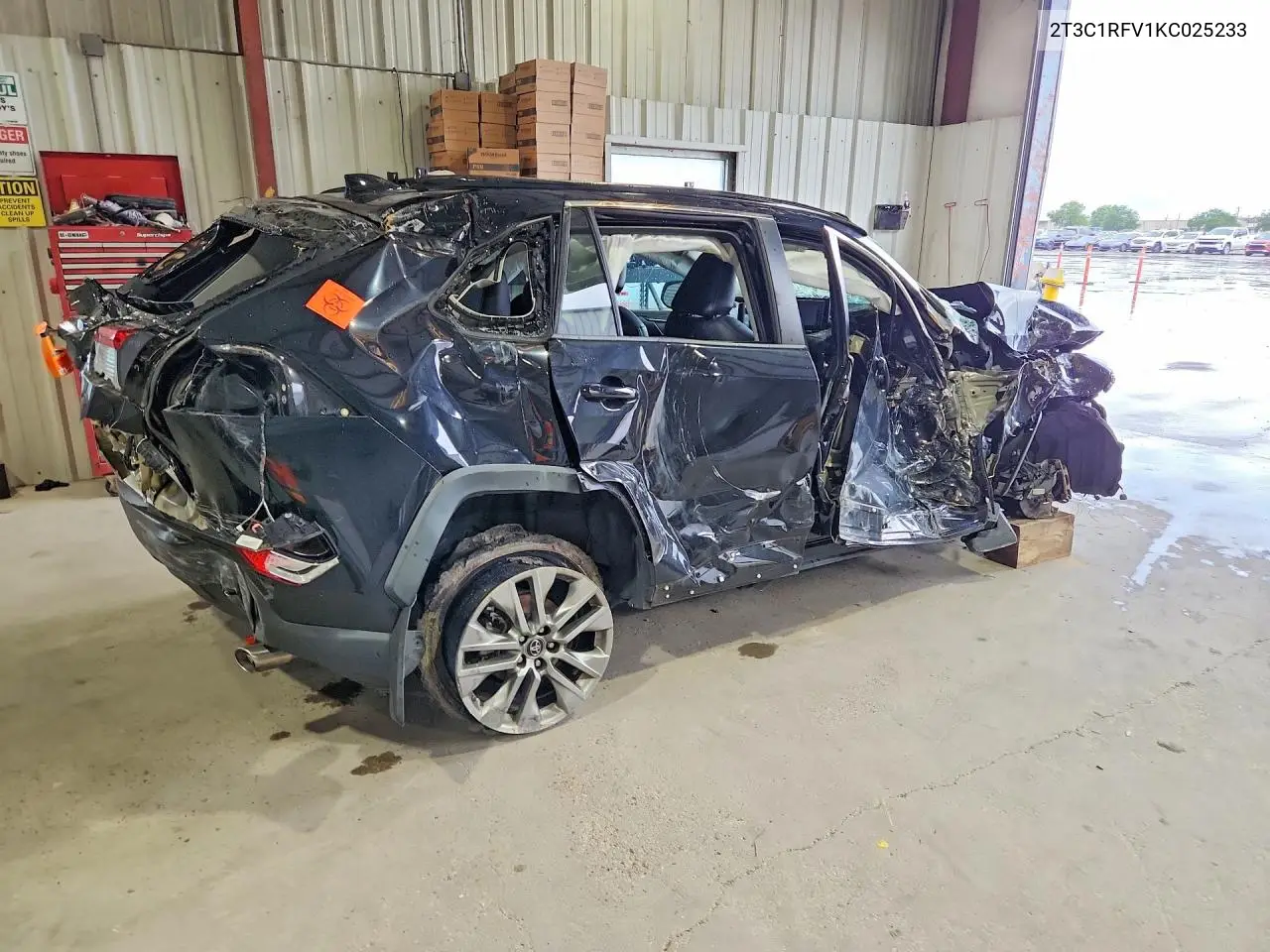 2019 Toyota Rav4 Xle Premium VIN: 2T3C1RFV1KC025233 Lot: 54168296