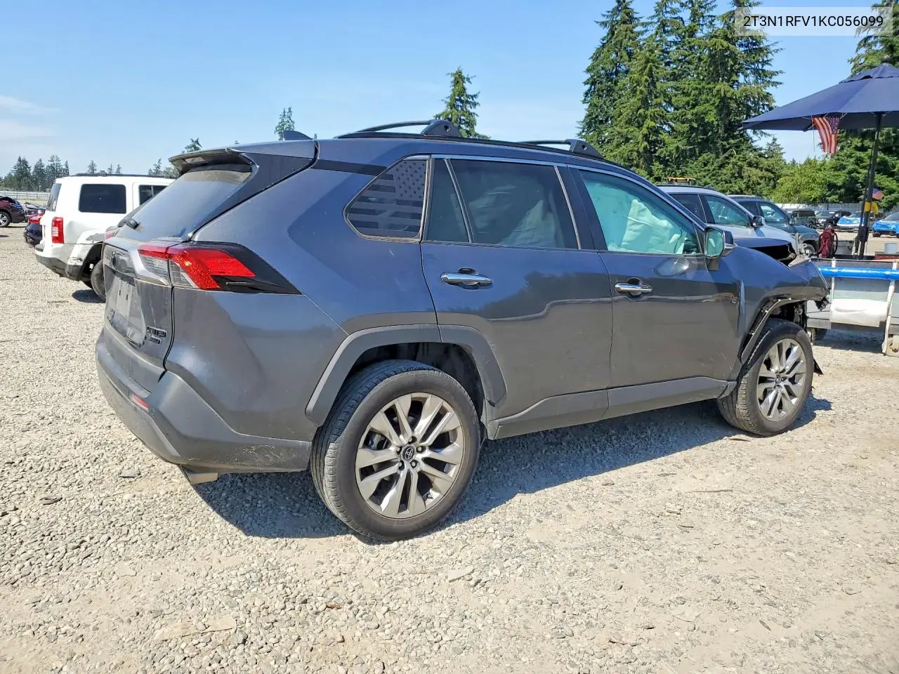 2019 Toyota Rav4 Limited VIN: 2T3N1RFV1KC056099 Lot: 58790436