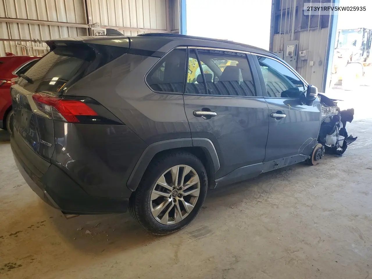 2019 Toyota Rav4 Limited VIN: 2T3Y1RFV5KW025935 Lot: 60982646