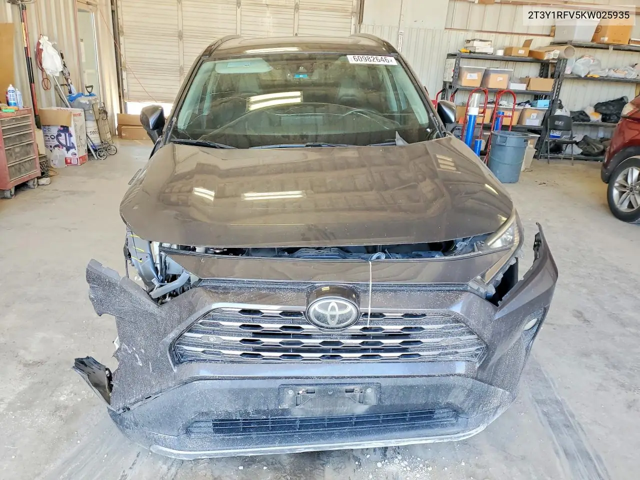 2019 Toyota Rav4 Limited VIN: 2T3Y1RFV5KW025935 Lot: 60982646
