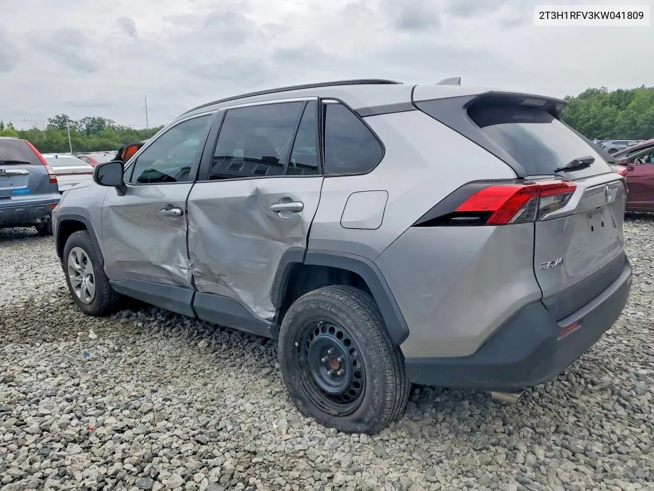 2019 Toyota Rav4 Le VIN: 2T3H1RFV3KW041809 Lot: 61712476