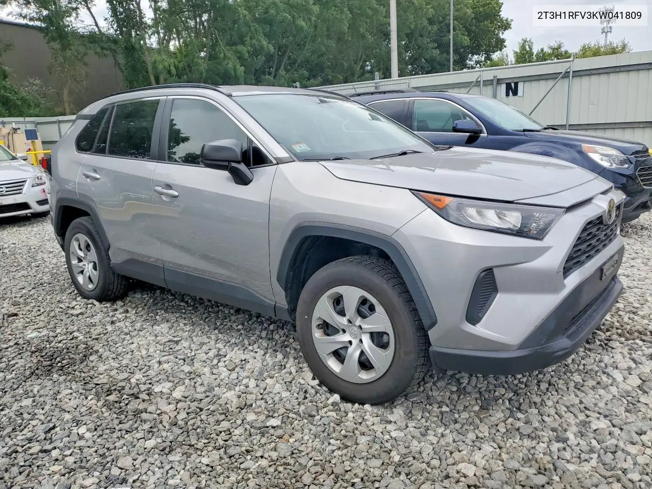 2019 Toyota Rav4 Le VIN: 2T3H1RFV3KW041809 Lot: 61712476