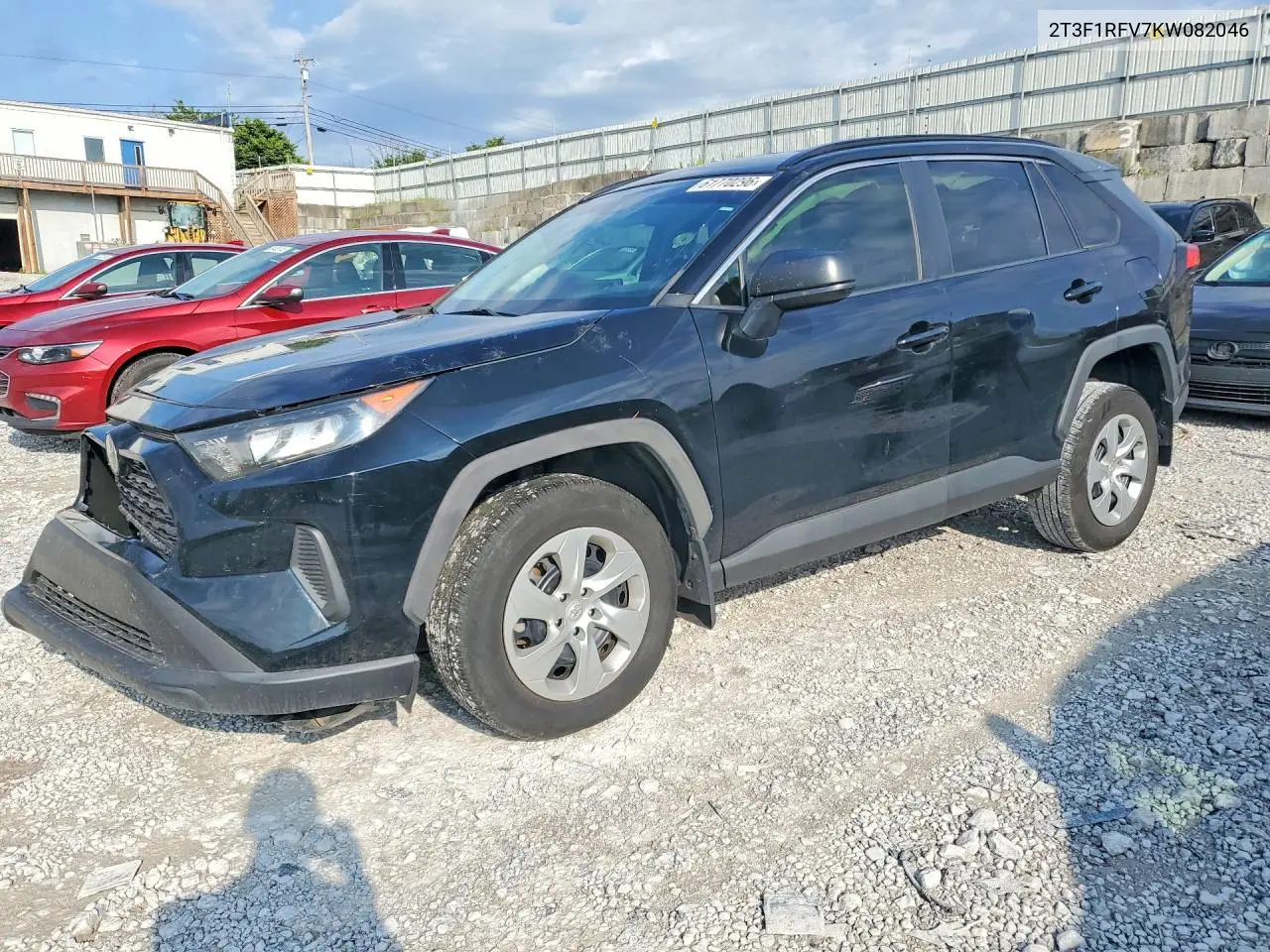 2019 Toyota Rav4 Le VIN: 2T3F1RFV7KW082046 Lot: 61770296