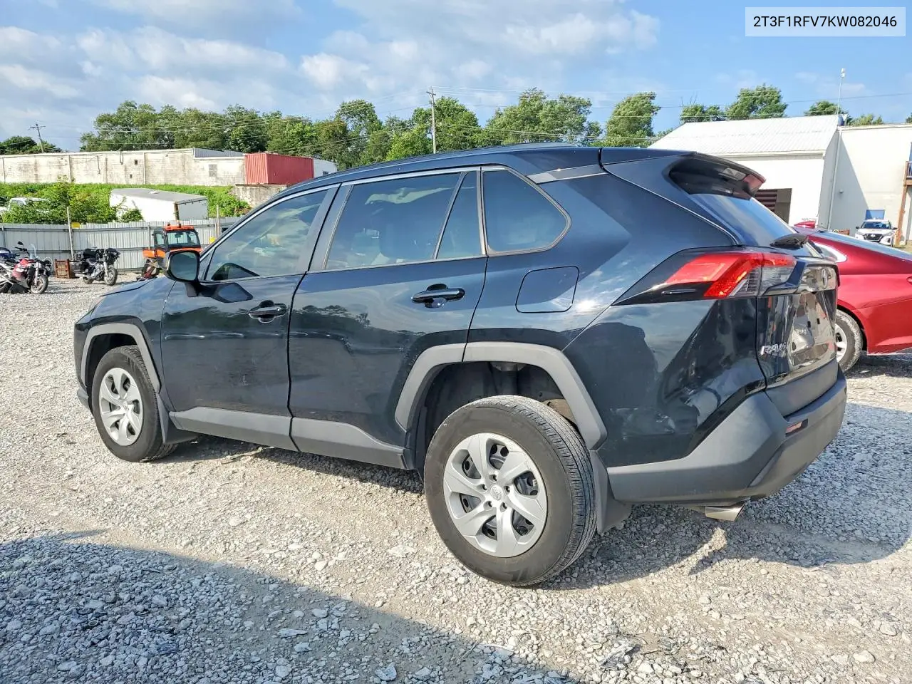 2019 Toyota Rav4 Le VIN: 2T3F1RFV7KW082046 Lot: 61770296