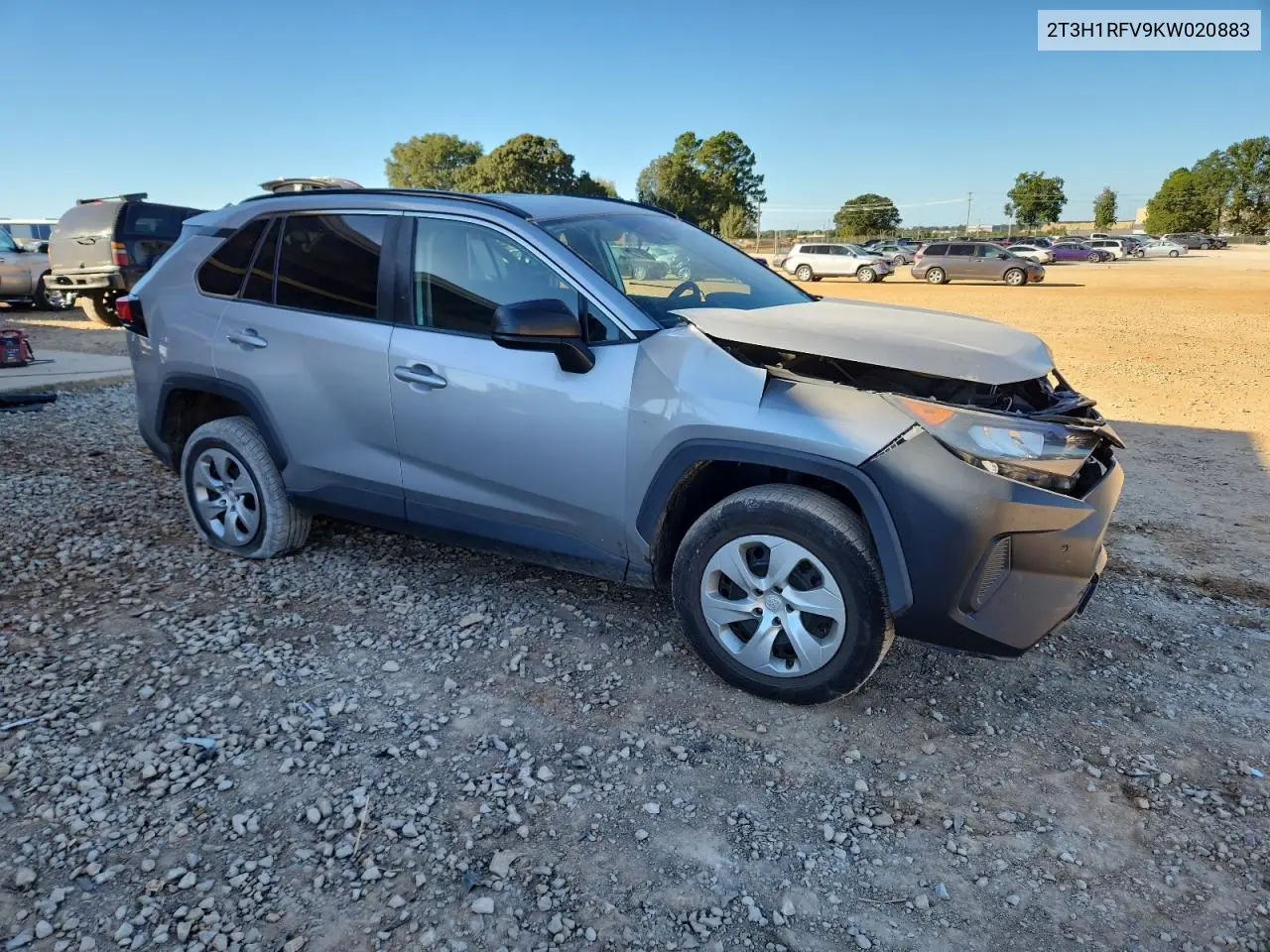 2T3H1RFV9KW020883 2019 Toyota Rav4 Le