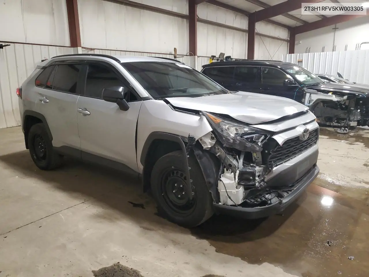 2T3H1RFV5KW003305 2019 Toyota Rav4 Le