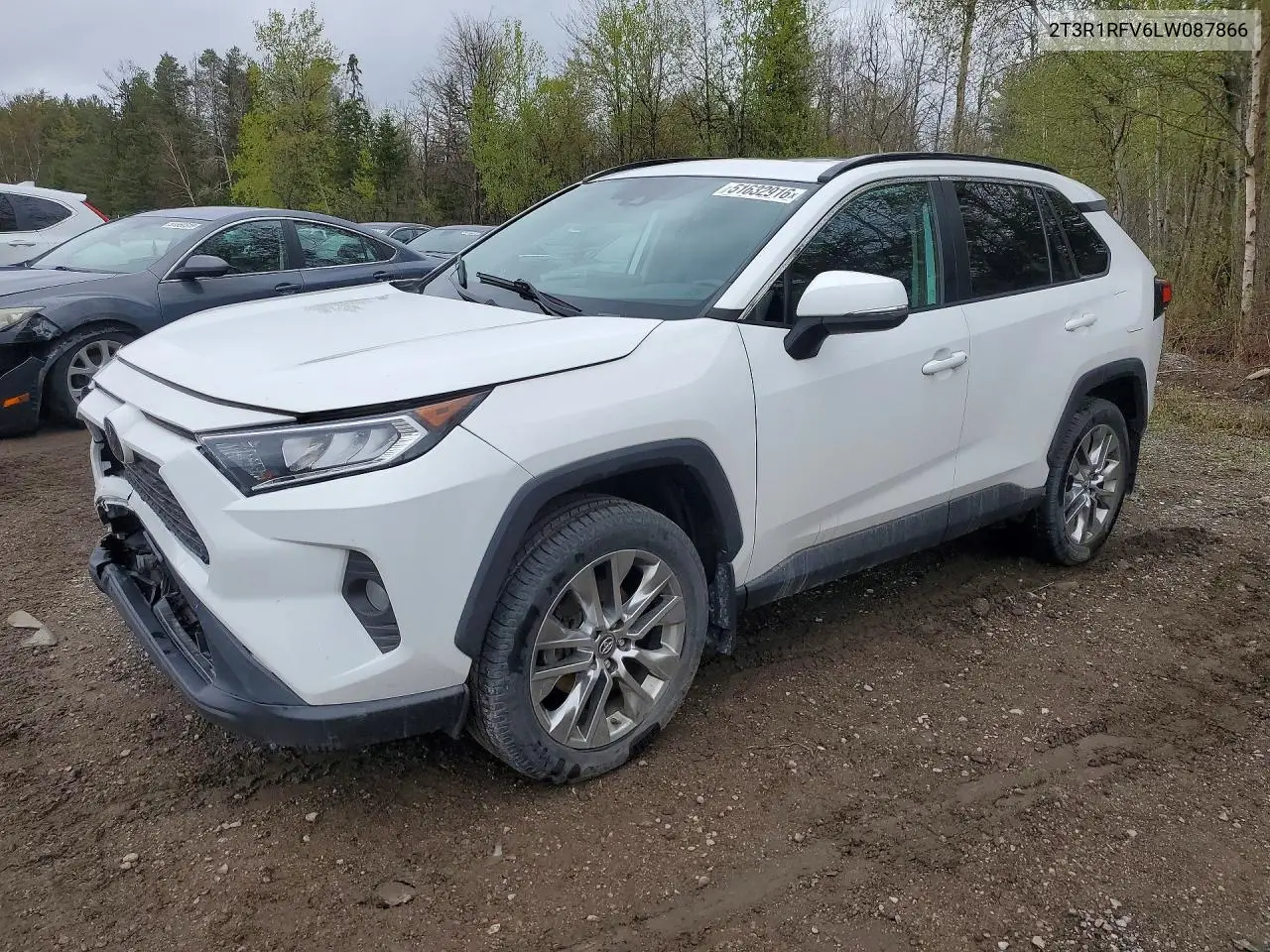 2T3R1RFV6LW087866 2020 Toyota Rav4 Xle