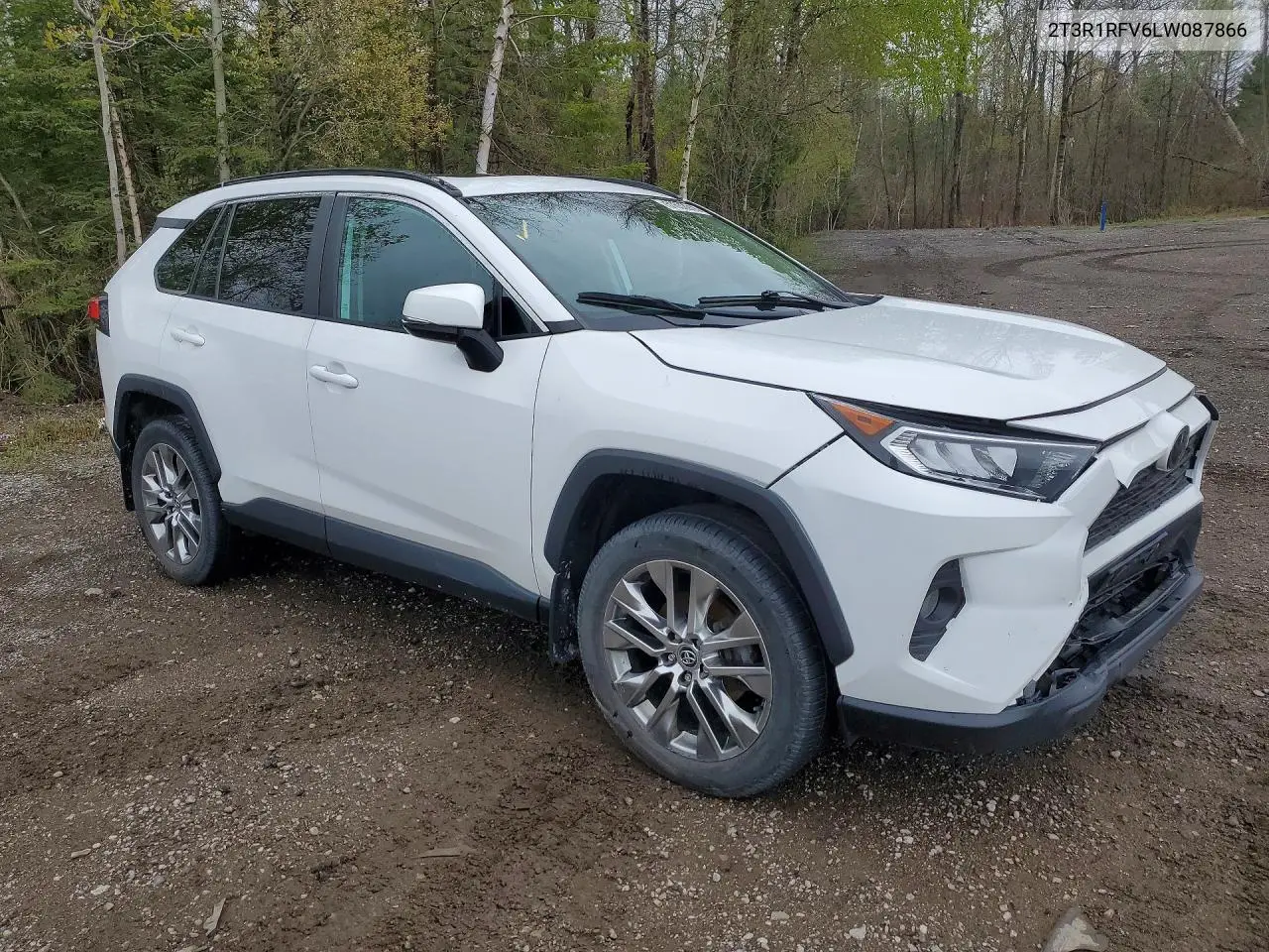 2T3R1RFV6LW087866 2020 Toyota Rav4 Xle