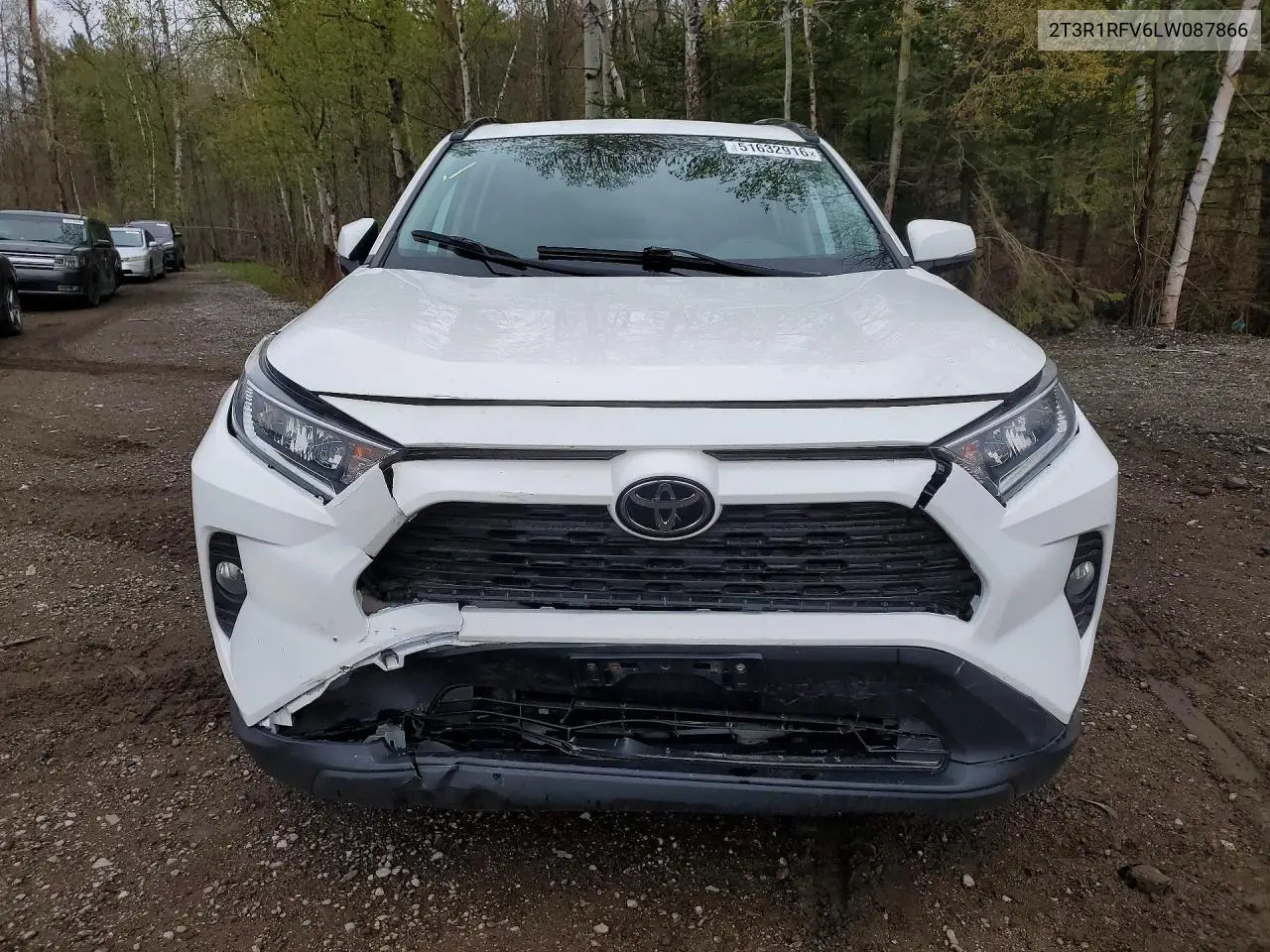 2T3R1RFV6LW087866 2020 Toyota Rav4 Xle