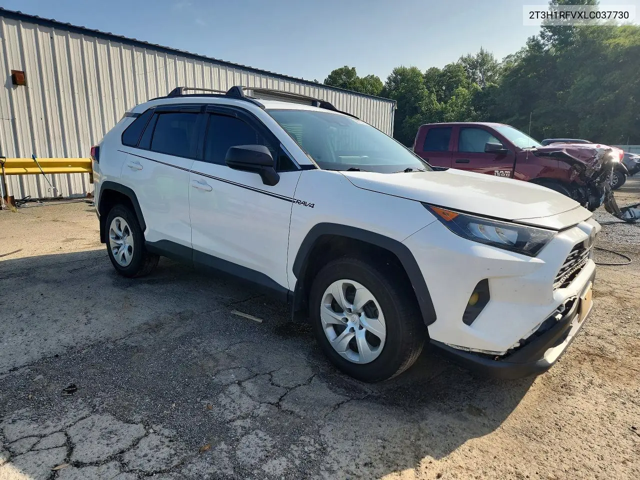 2020 Toyota Rav4 Le VIN: 2T3H1RFVXLC037730 Lot: 58412816