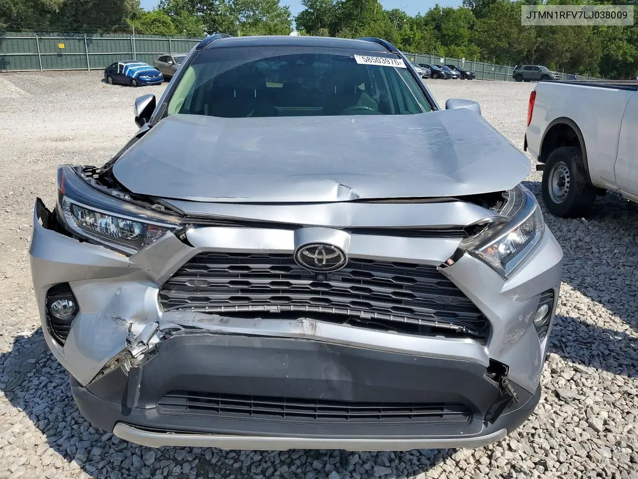 2020 Toyota Rav4 Limited VIN: JTMN1RFV7LJ038009 Lot: 58503976