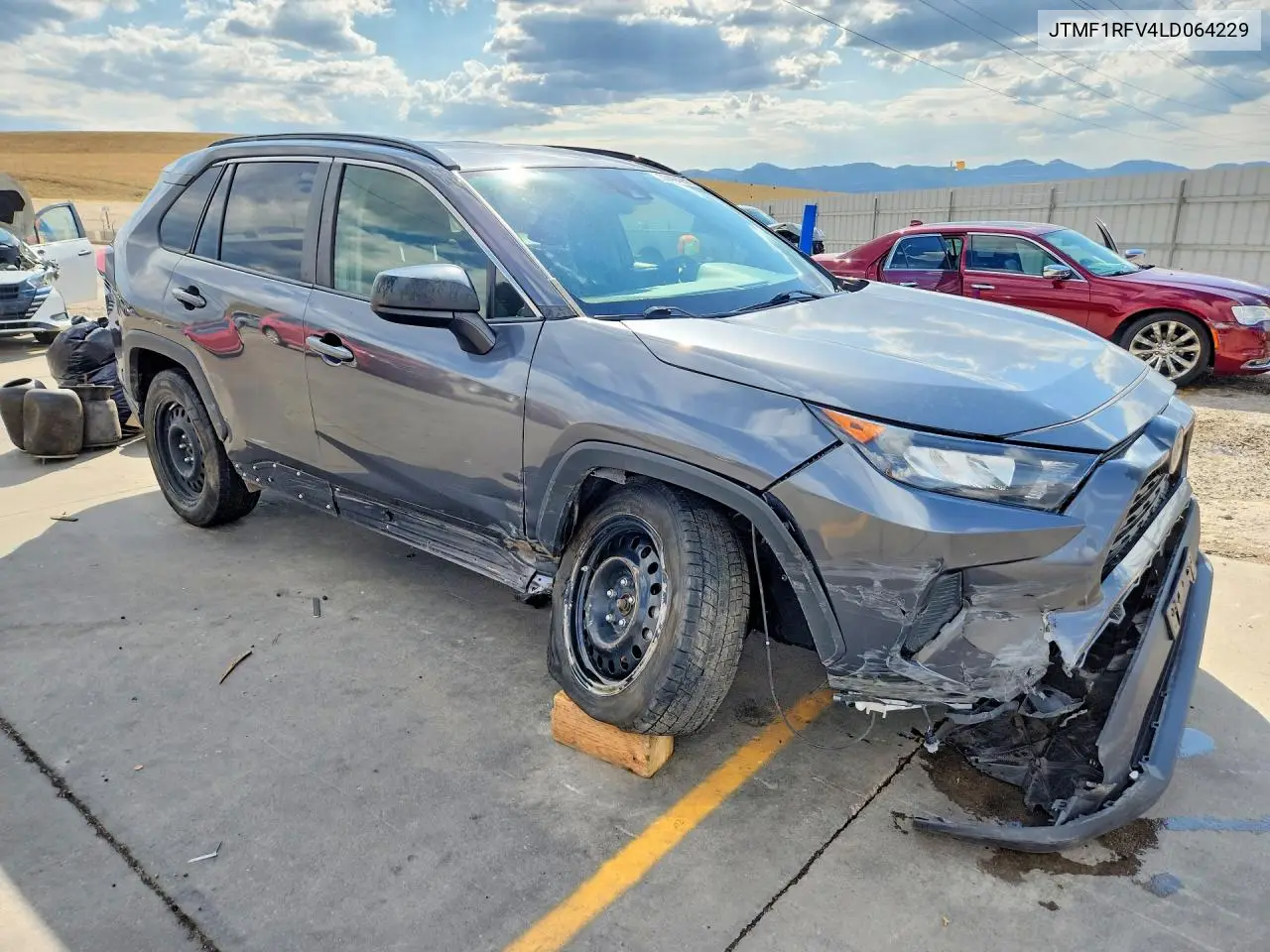 2020 Toyota Rav4 Le VIN: JTMF1RFV4LD064229 Lot: 59404906