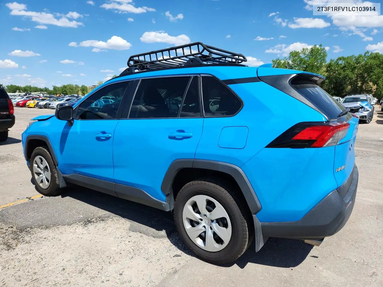 2020 Toyota Rav4 Le VIN: 2T3F1RFV1LC103914 Lot: 61524596