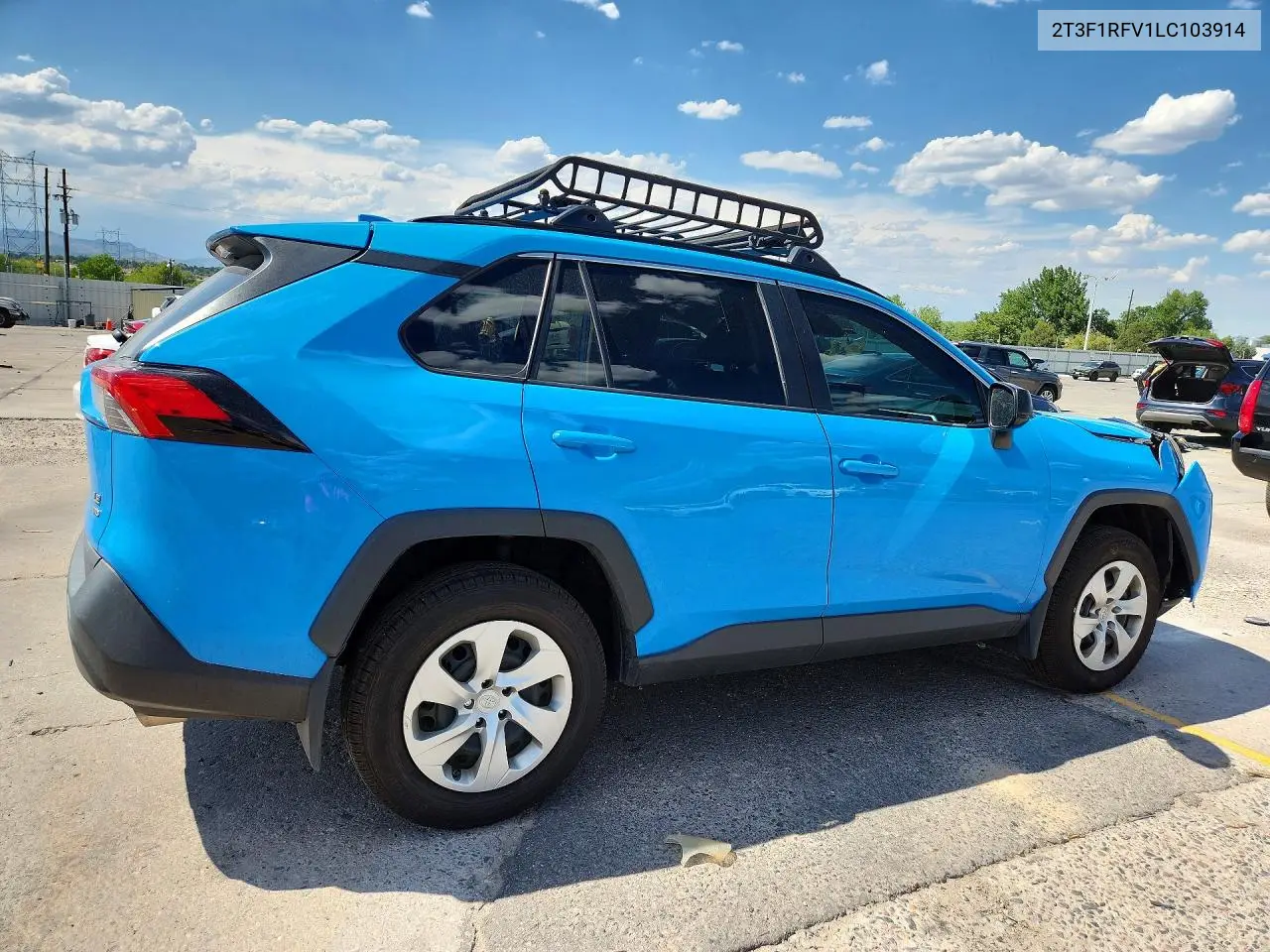 2020 Toyota Rav4 Le VIN: 2T3F1RFV1LC103914 Lot: 61524596