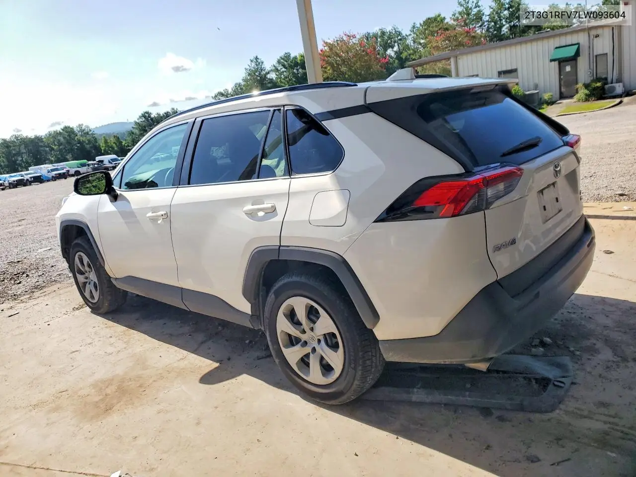 2020 Toyota Rav4 Le VIN: 2T3G1RFV7LW093604 Lot: 61560826
