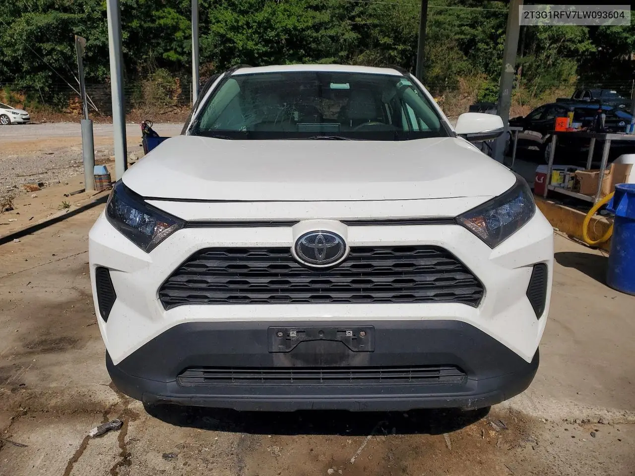 2020 Toyota Rav4 Le VIN: 2T3G1RFV7LW093604 Lot: 61560826