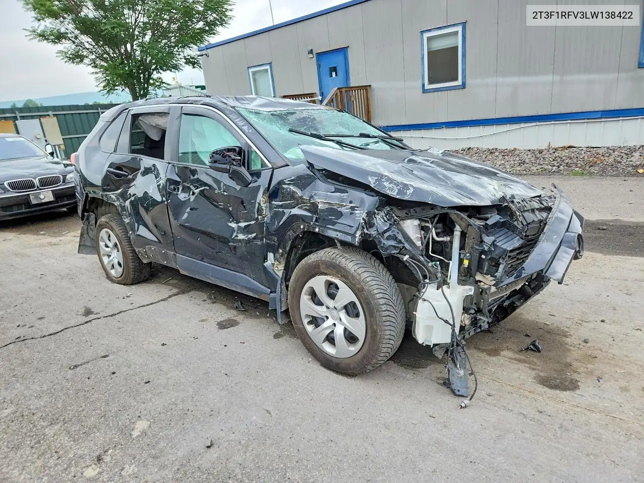2020 Toyota Rav4 Le VIN: 2T3F1RFV3LW138422 Lot: 62019526