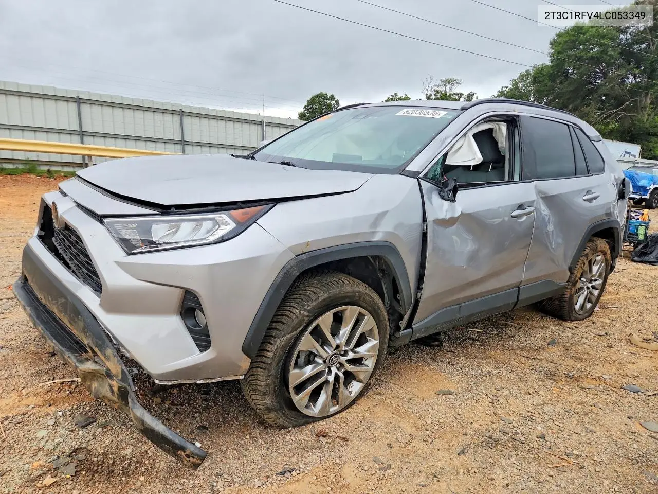 2020 Toyota Rav4 Xle Premium VIN: 2T3C1RFV4LC053349 Lot: 62030536