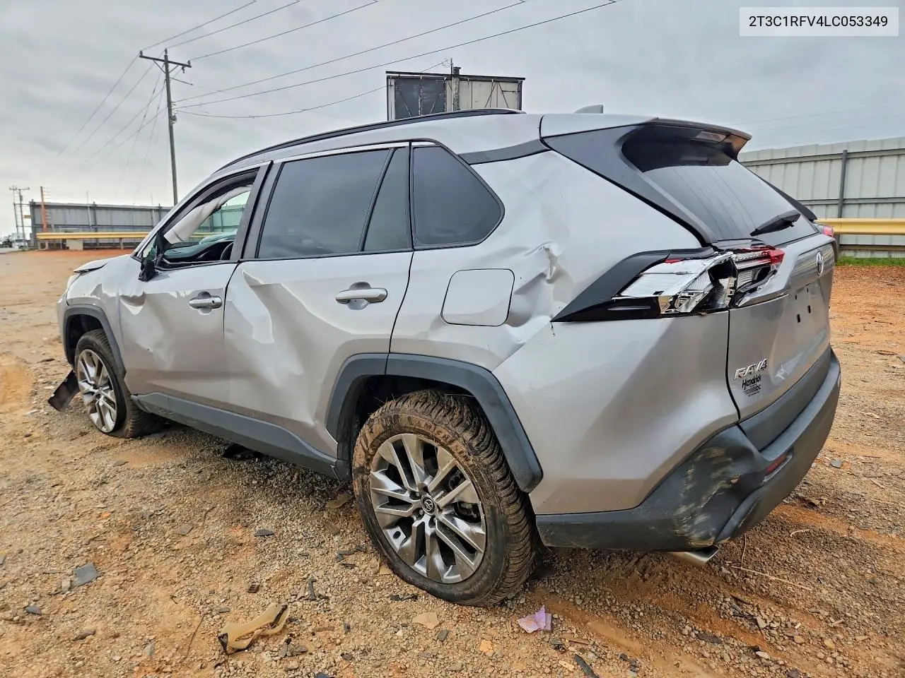 2020 Toyota Rav4 Xle Premium VIN: 2T3C1RFV4LC053349 Lot: 62030536