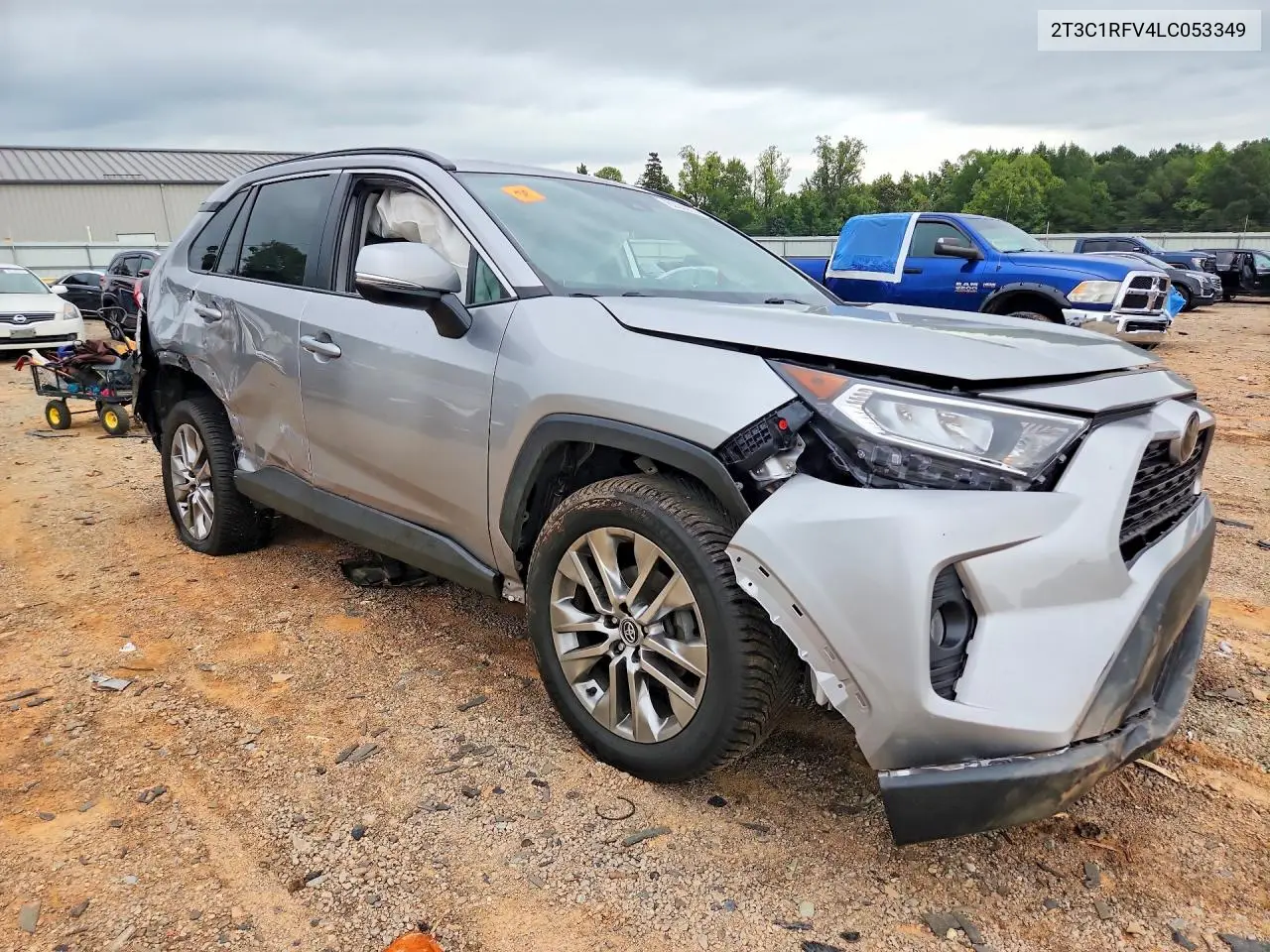 2020 Toyota Rav4 Xle Premium VIN: 2T3C1RFV4LC053349 Lot: 62030536