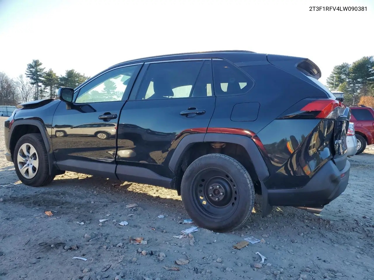 2T3F1RFV4LW090381 2020 Toyota Rav4 Le