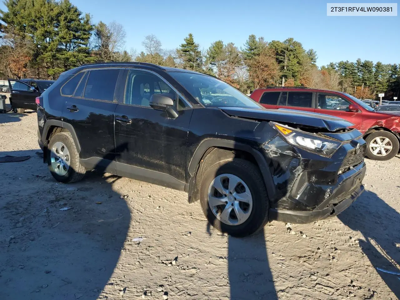 2T3F1RFV4LW090381 2020 Toyota Rav4 Le