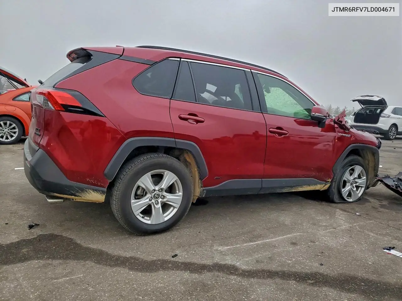 JTMR6RFV7LD004671 2020 Toyota Rav4 Xle