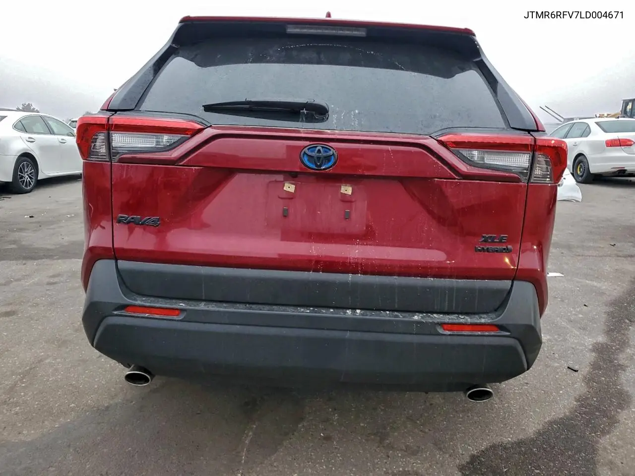 JTMR6RFV7LD004671 2020 Toyota Rav4 Xle