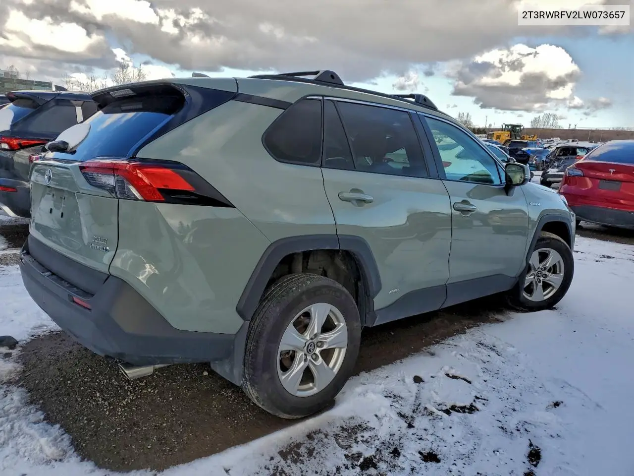 2T3RWRFV2LW073657 2020 Toyota Rav4 Xle