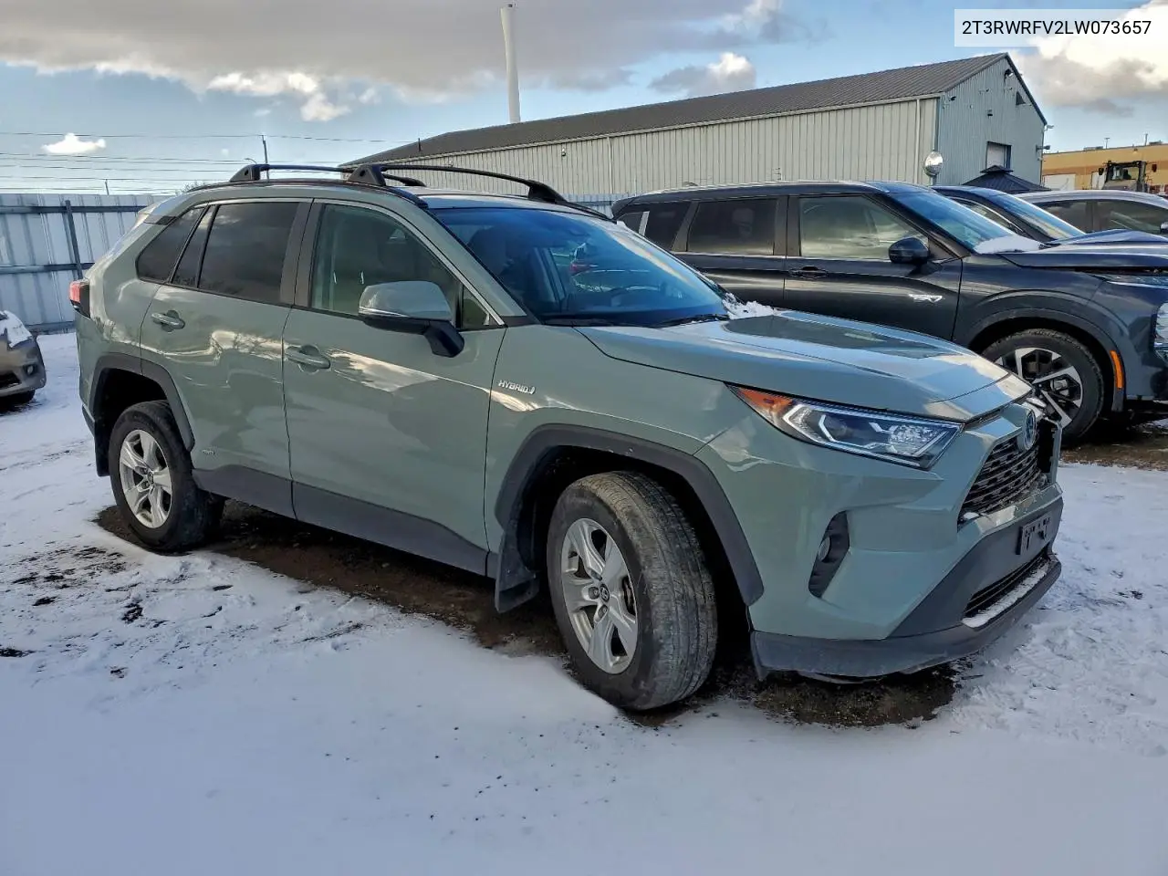 2T3RWRFV2LW073657 2020 Toyota Rav4 Xle