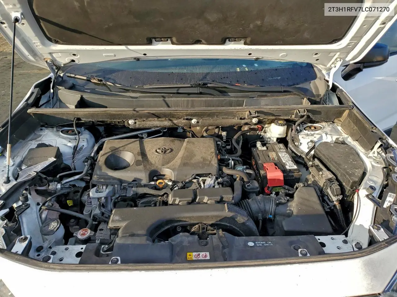 2T3H1RFV7LC071270 2020 Toyota Rav4 Le