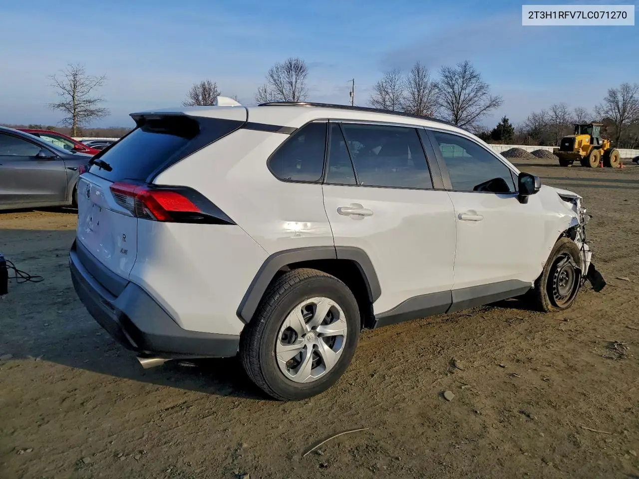 2T3H1RFV7LC071270 2020 Toyota Rav4 Le