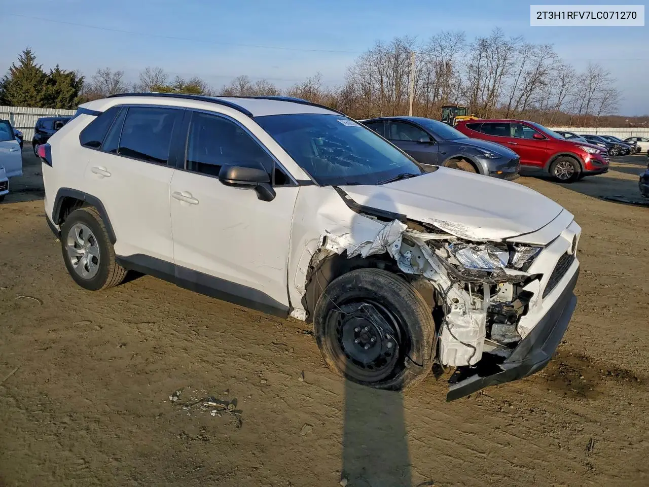 2T3H1RFV7LC071270 2020 Toyota Rav4 Le