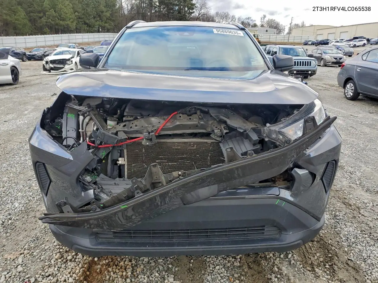2T3H1RFV4LC065538 2020 Toyota Rav4 Le