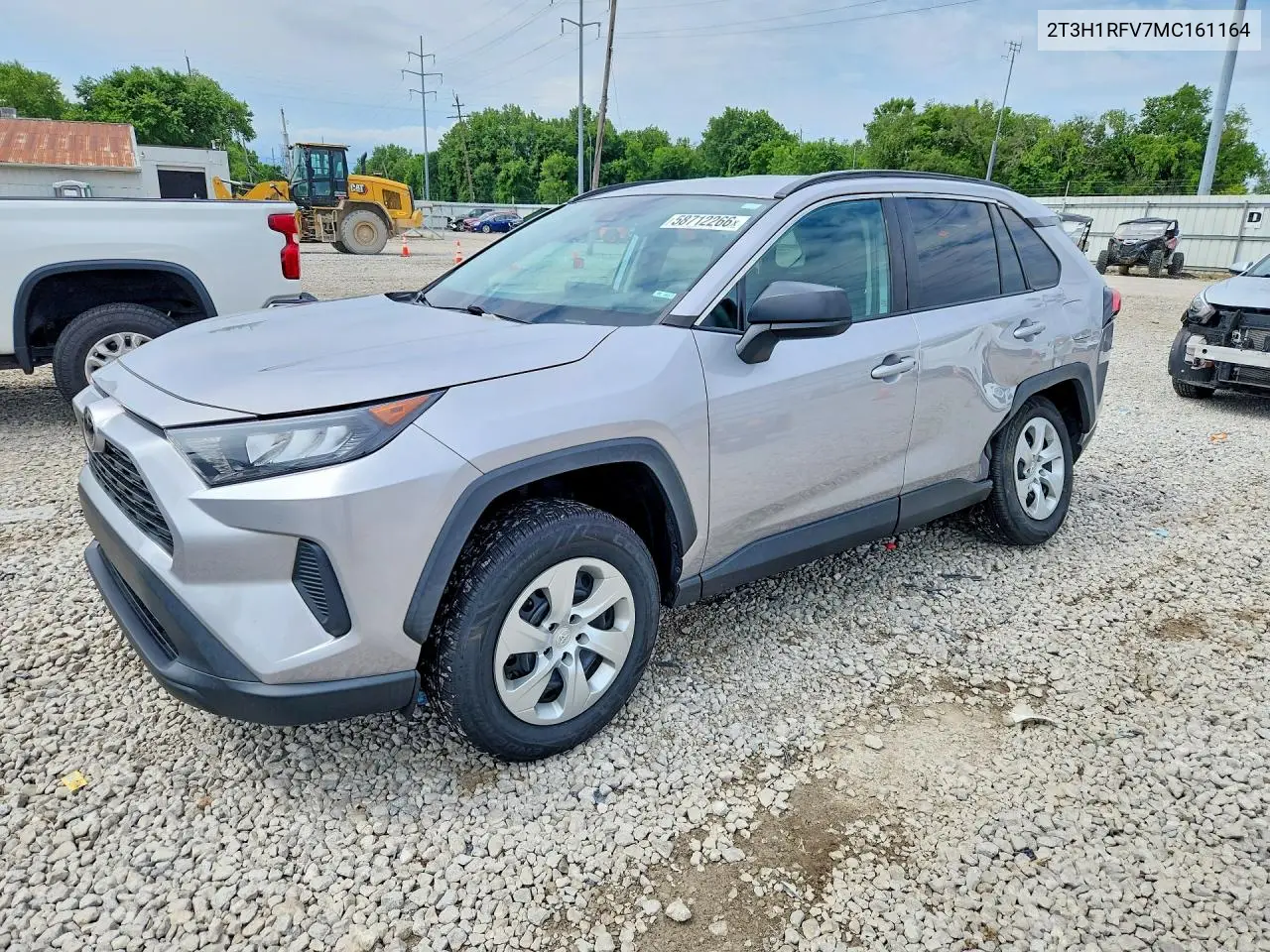 2021 Toyota Rav4 Le VIN: 2T3H1RFV7MC161164 Lot: 58712266