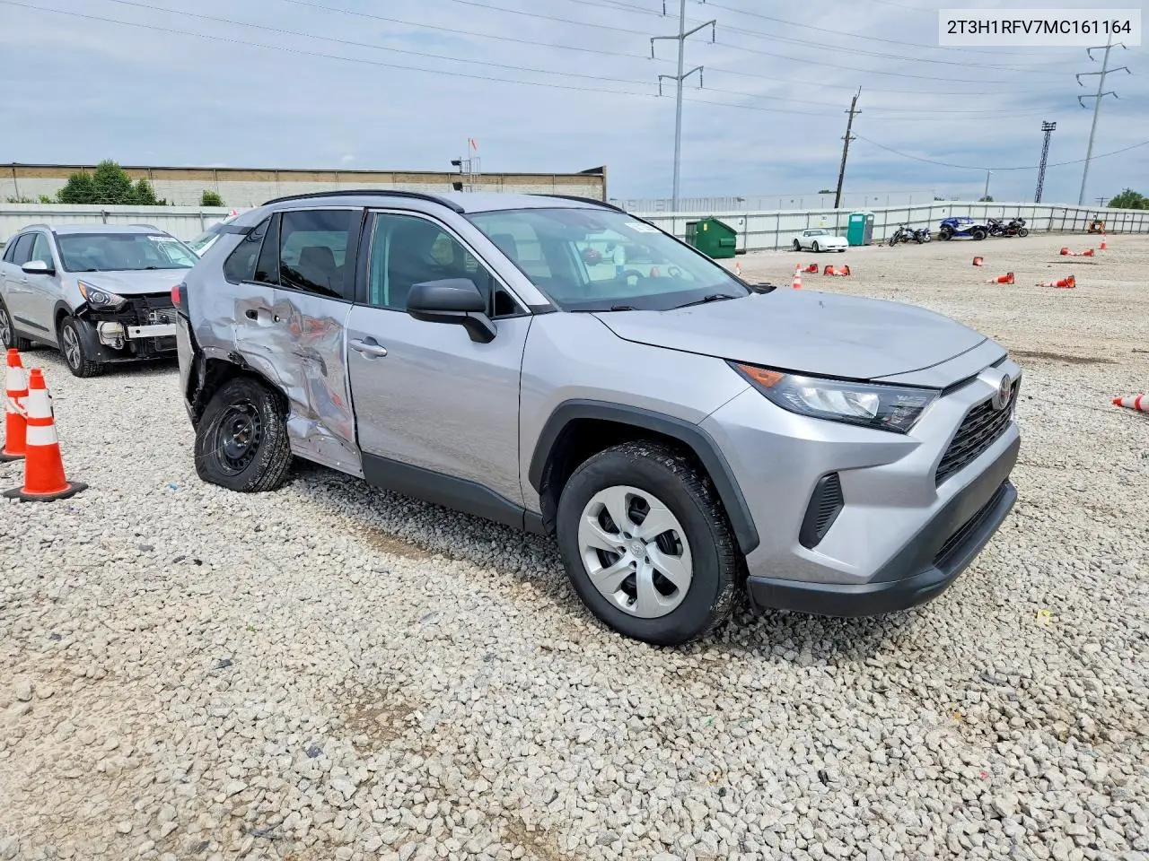 2021 Toyota Rav4 Le VIN: 2T3H1RFV7MC161164 Lot: 58712266