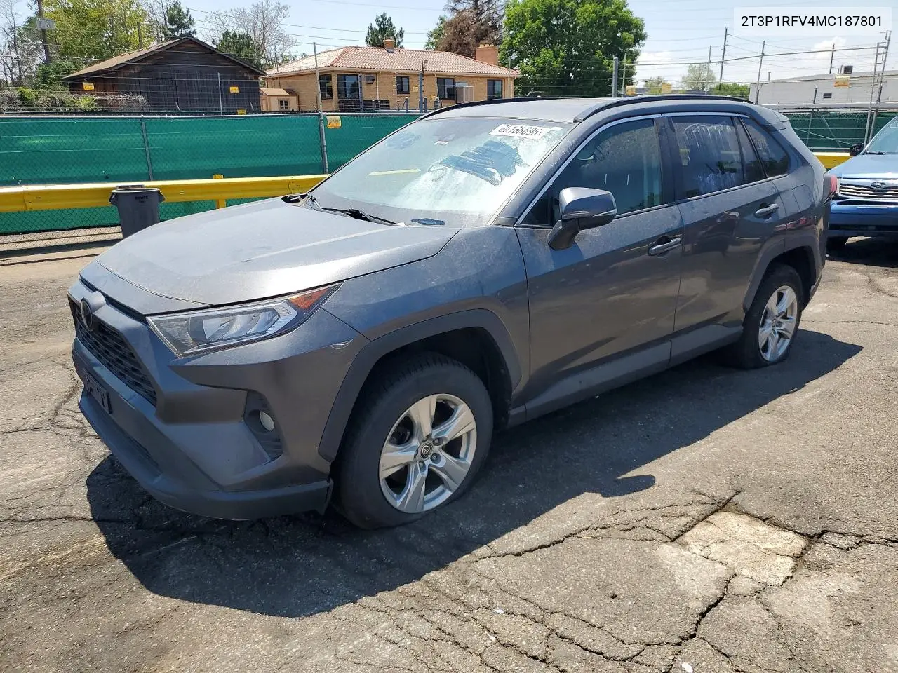 2021 Toyota Rav4 Xle VIN: 2T3P1RFV4MC187801 Lot: 60168696