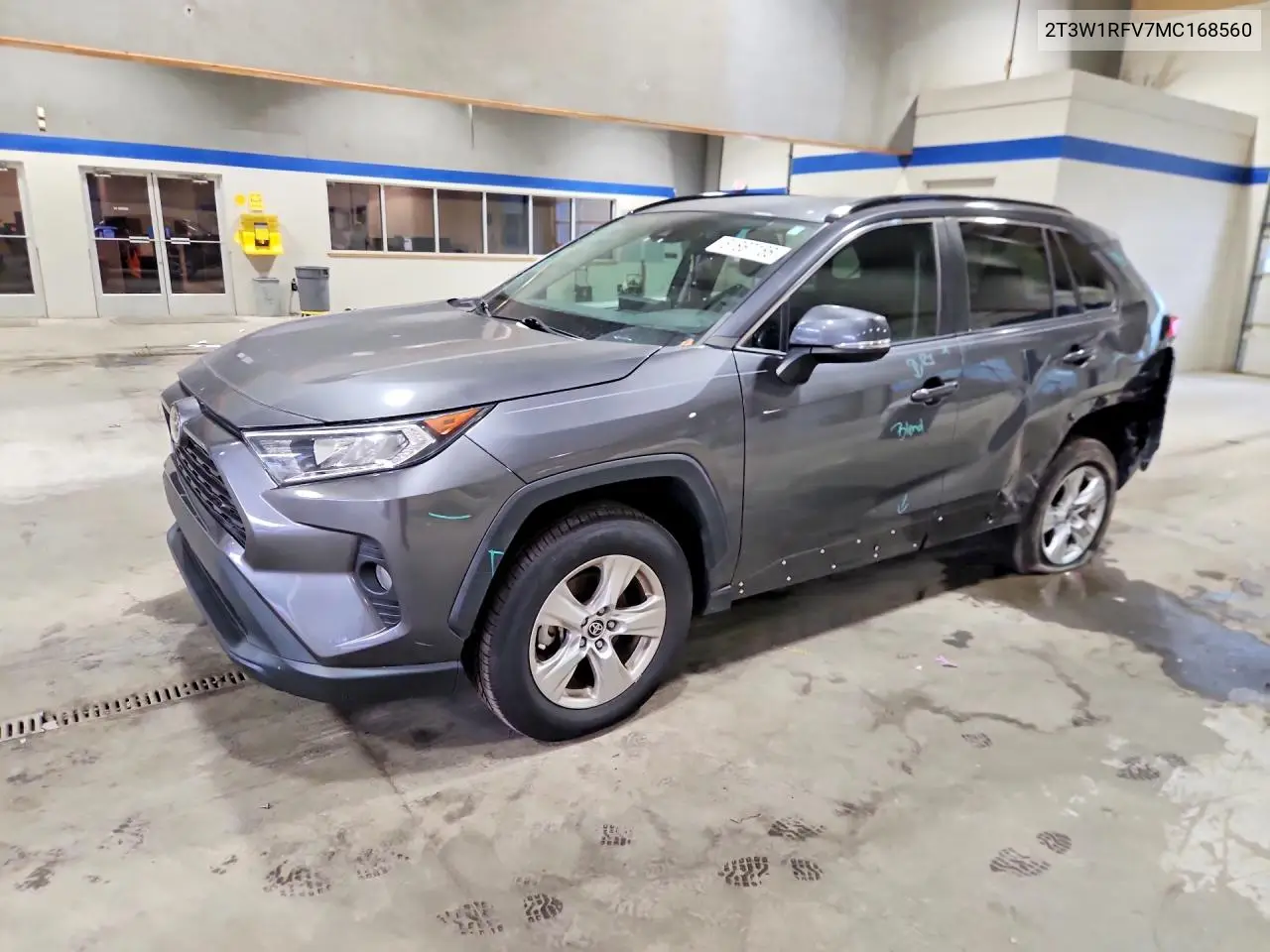 2021 Toyota Rav4 Xle VIN: 2T3W1RFV7MC168560 Lot: 61867166