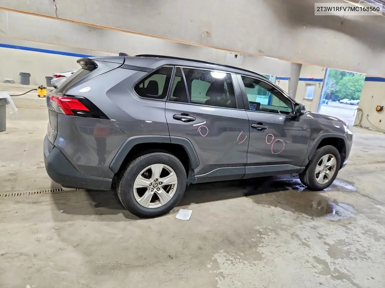 2021 Toyota Rav4 Xle VIN: 2T3W1RFV7MC168560 Lot: 61867166