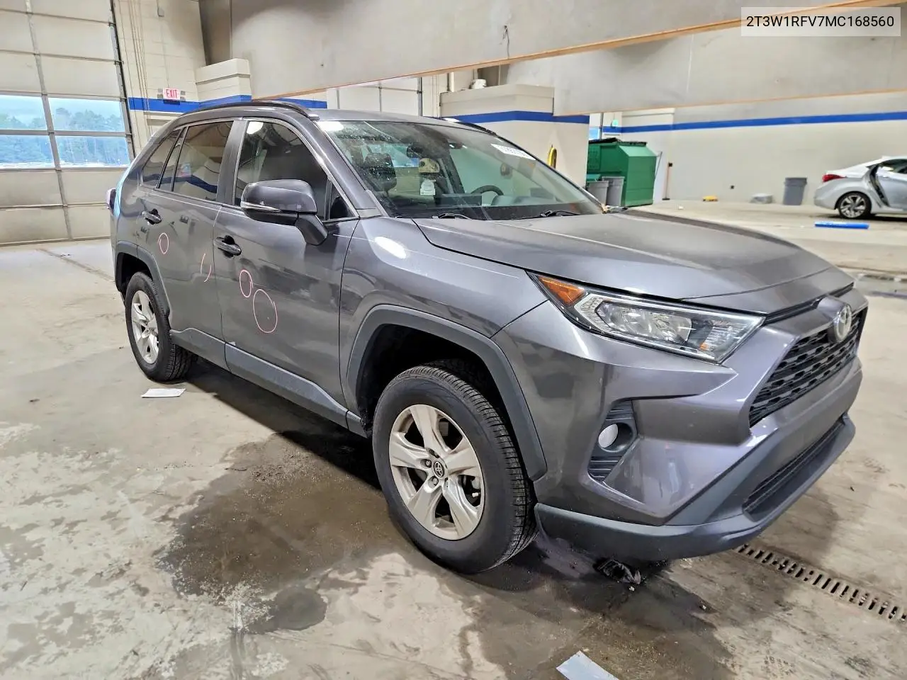 2021 Toyota Rav4 Xle VIN: 2T3W1RFV7MC168560 Lot: 61867166