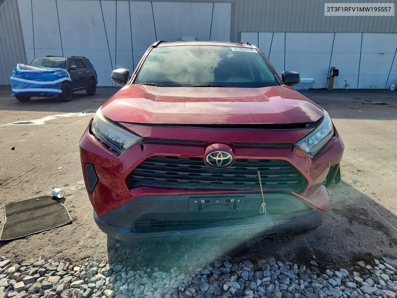 2021 Toyota Rav4 VIN: 2T3F1RFV1MW195557 Lot: 61868746