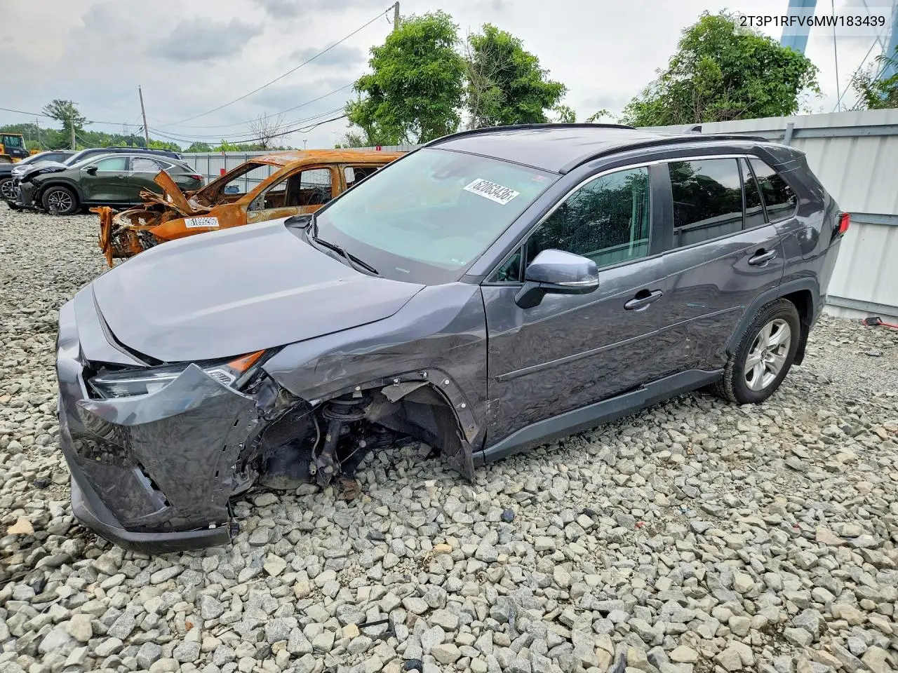 2021 Toyota Rav4 Xle VIN: 2T3P1RFV6MW183439 Lot: 62063436