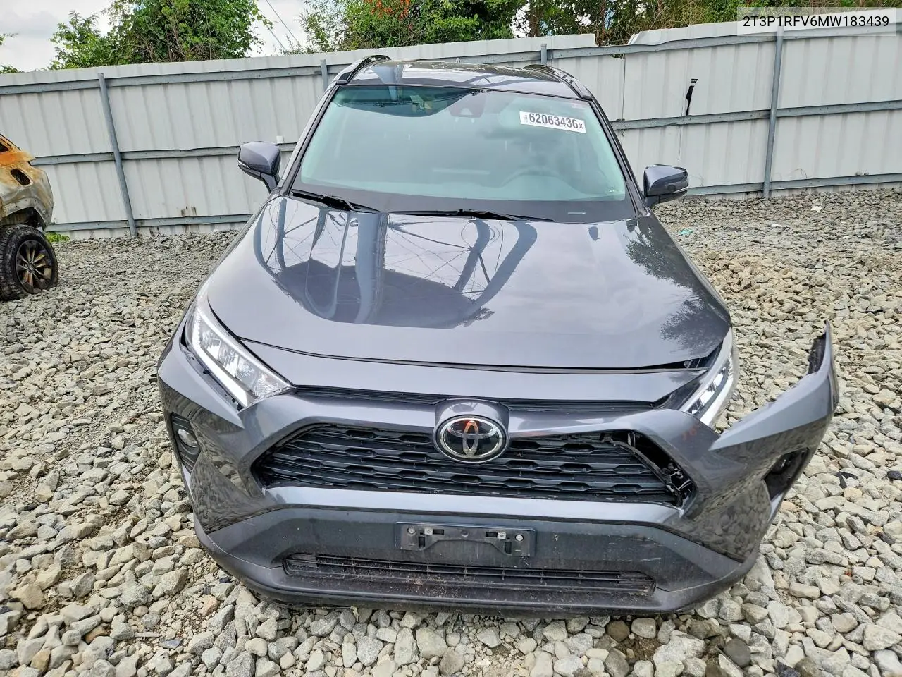 2021 Toyota Rav4 Xle VIN: 2T3P1RFV6MW183439 Lot: 62063436