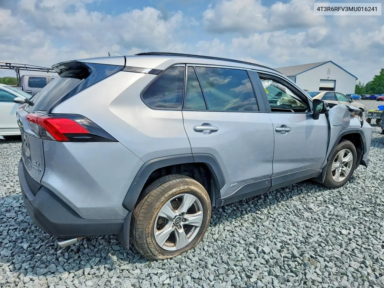 2021 Toyota Rav4 Hybrid Xle VIN: 4T3R6RFV3MU016241 Lot: 62202446