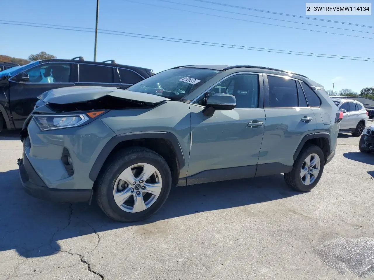 2T3W1RFV8MW114134 2021 Toyota Rav4