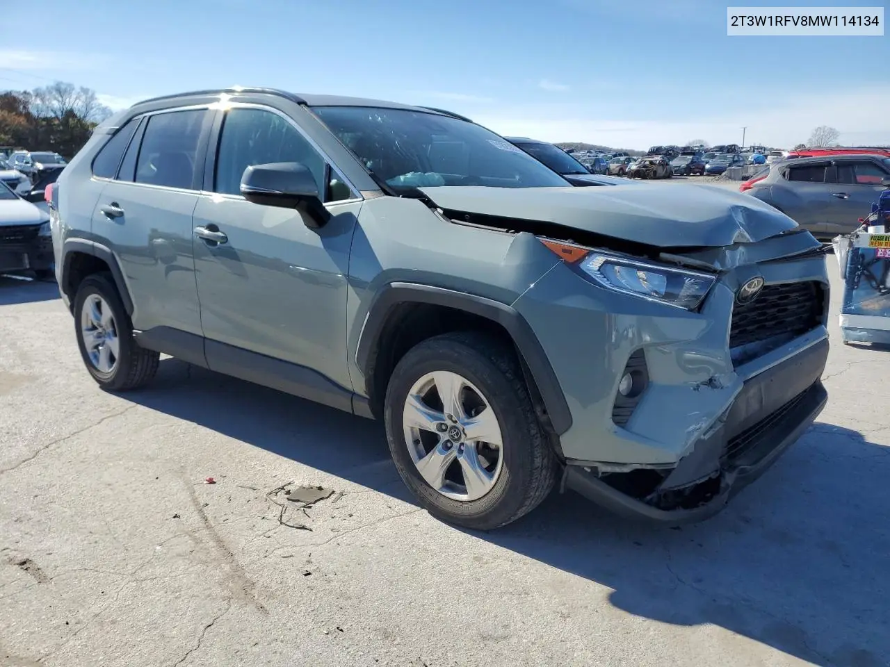 2T3W1RFV8MW114134 2021 Toyota Rav4