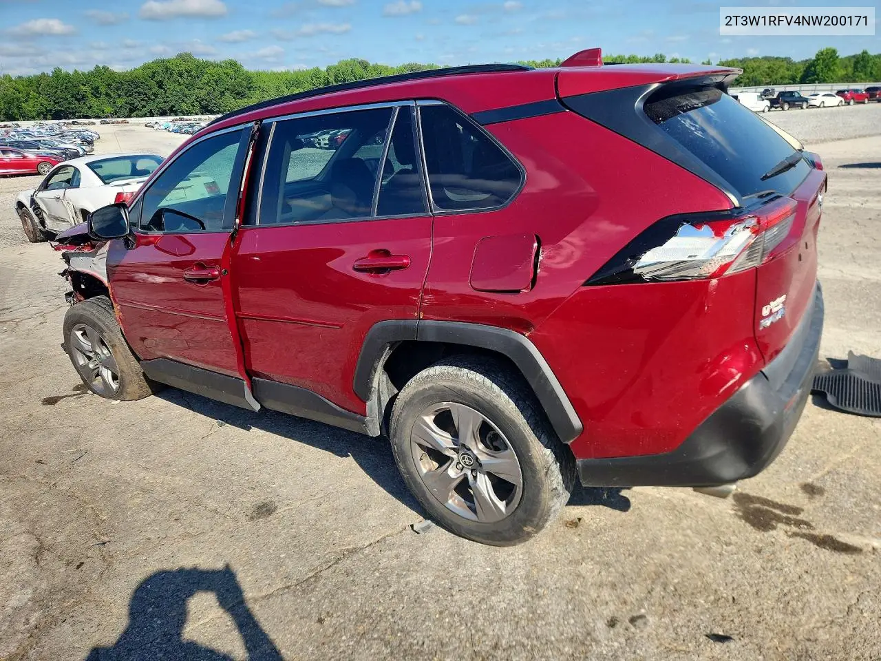 2022 Toyota Rav4 Xle VIN: 2T3W1RFV4NW200171 Lot: 58249016