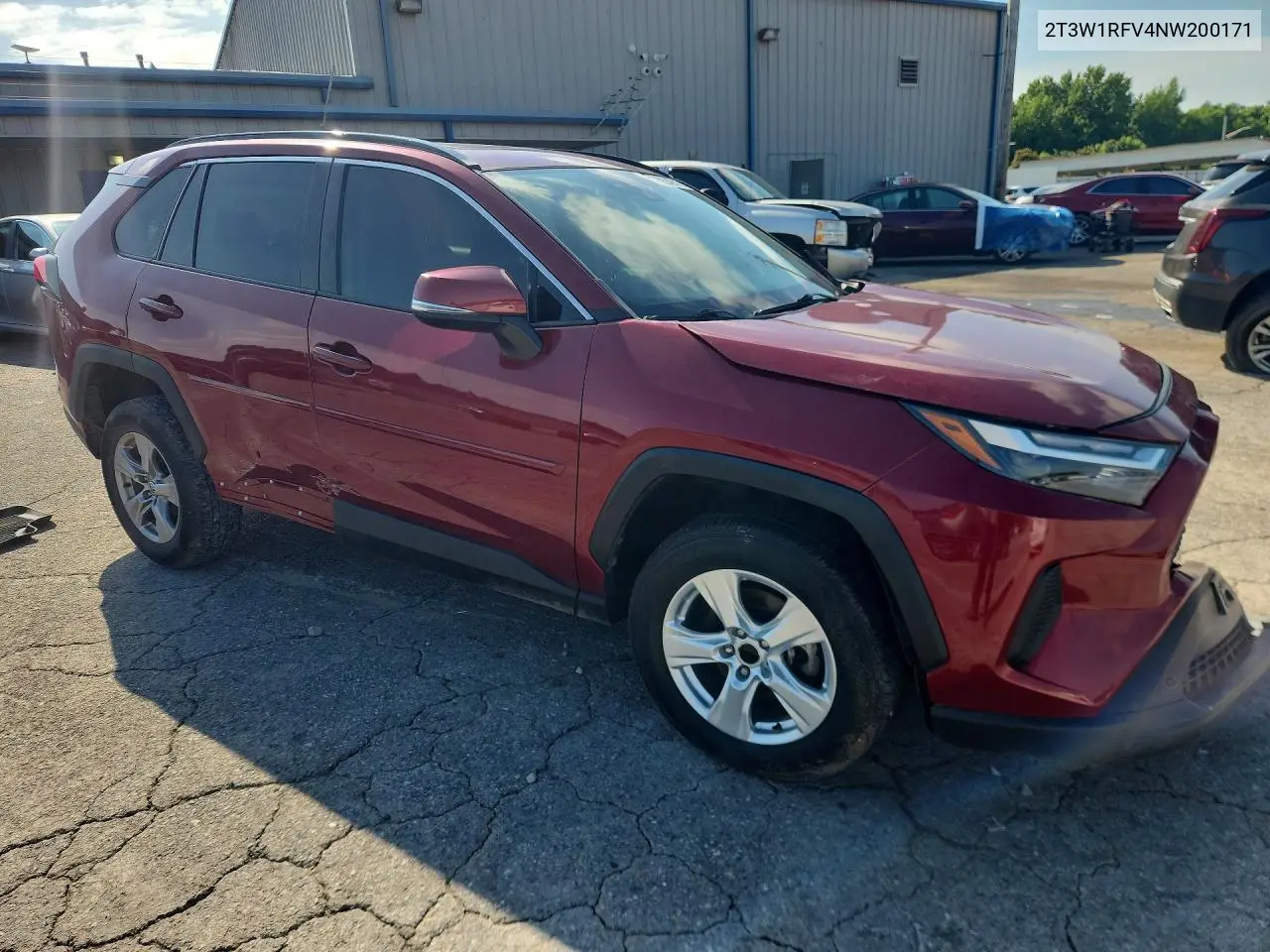 2022 Toyota Rav4 Xle VIN: 2T3W1RFV4NW200171 Lot: 58249016