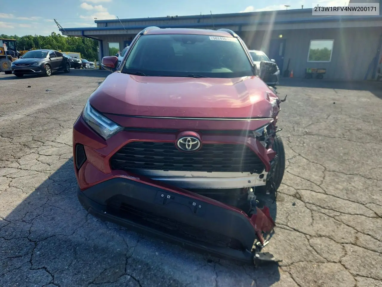 2022 Toyota Rav4 Xle VIN: 2T3W1RFV4NW200171 Lot: 58249016