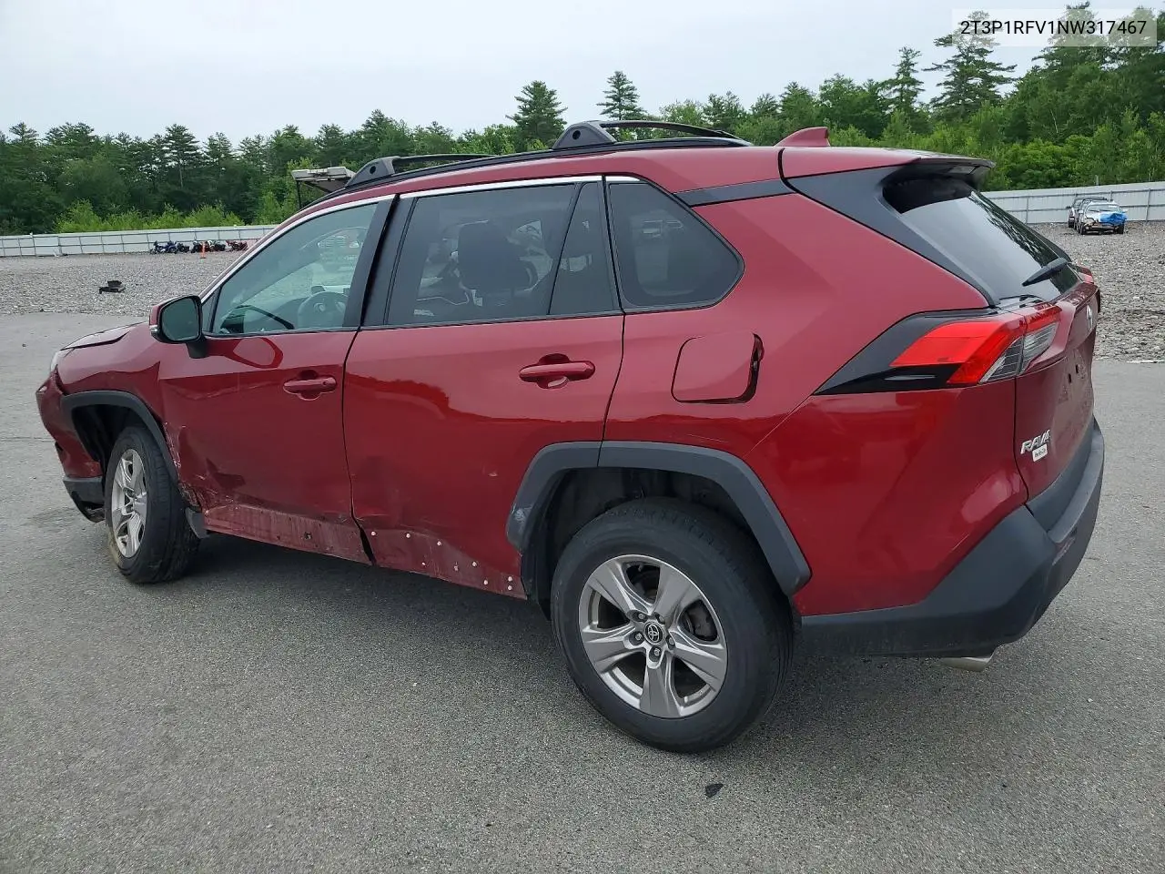 2022 Toyota Rav4 Xle VIN: 2T3P1RFV1NW317467 Lot: 58440626